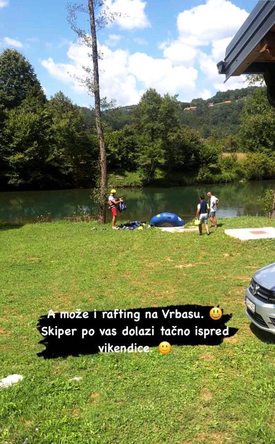 Vikendica Krupa Na Vrbasu Villa Banja Luka Bagian luar foto